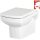 WC, Sanotechnik NERO fali soft close ülőkével 52x35x40 SP400