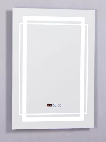 Fürdőszoba tükör, Sanotechnik 60x80 hátsó fűtéssel ZI056