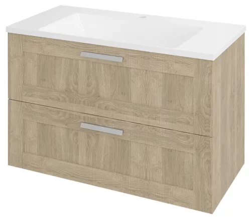 Fürdőszobabútor alsó szekrény, Sapho AMIA 89x60x45 Texas tölgy AM090