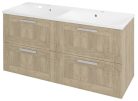 Fürdőszobabútor alsó szekrény, Sapho AMIA 119x60x45 Texas tölgy AM120