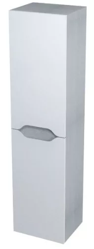 Fürdőszobabútor fali szekrény, Sapho WAVE 35x140x30 ezüst tölgy WA245LP
