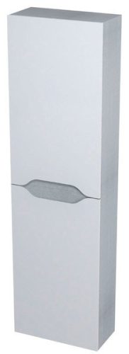 Fürdőszobabútor fali szekrény, Sapho WAVE 40x140x20 ezüst tölgy WA250LP