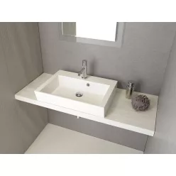   Fürdőszobabútor mosdópult, Sapho AVICE 160x50 öreg tölgy AV165