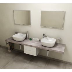   Fürdőszobabútor mosdópult, Sapho AVICE 230x50 cement szürke AV237