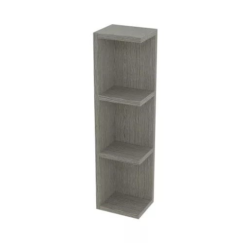 Fürdőszobabútor fali szekrény, Sapho RIWA 20x70x15 ezüst tölgy RW251