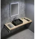 Fürdőszoba tükör, Sapho FLUT 60x80 FT060