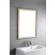 Fürdőszoba tükör, Sapho BOHEMIA fa arany keret 69x89 NL483