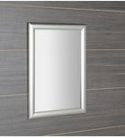 Fürdőszoba tükör, Sapho ESTA fa ezüst keret 58x78 NL395