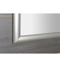 Fürdőszoba tükör, Sapho ESTA fa ezüst keret 58x78 NL395