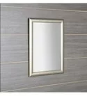 Fürdőszoba tükör, Sapho VALERIA fa platina keret 58x78 NL393