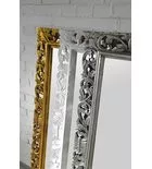 Fürdőszoba tükör, Sapho SCULE fa arany 70x100 IN163