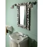 Fürdőszoba tükör, Sapho SAMBLUNG fa ezüst 40x70 IN109