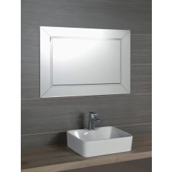 Fürdőszoba tükör, Sapho ARAK fazettás keret 90x70 AR090