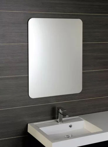 Fürdőszoba tükör, Sapho ISHAPE lekerekített 50x70 AG457