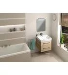 Fürdőszoba tükör, Sapho ISHAPE lekerekített 60x80 AG468