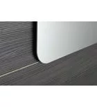 Fürdőszoba tükör, Sapho ISHAPE lekerekített 100x50 AG510