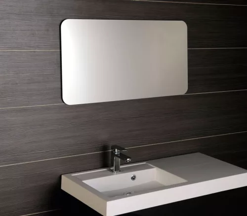 Fürdőszoba tükör, Sapho ISHAPE lekerekített 120x60 AG612