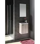 Fürdőszoba tükör, Sapho WEGA polccal 40x80 60092-4