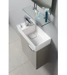 Fürdőszoba tükör, Sapho WEGA polccal 40x80 60092-4