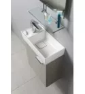 Fürdőszoba tükör, Sapho WEGA polccal 70x80 60092-7