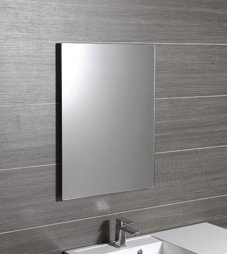 Fürdőszoba tükör, Sapho PLAIN lekerekített 60x80 1501-26