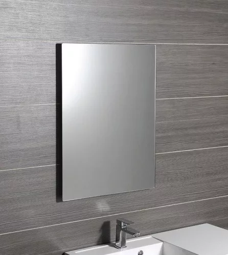 Fürdőszoba tükör, Sapho PLAIN lekerekített 60x80 1501-26