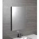 Fürdőszoba tükör, Sapho PLAIN lekerekített 90x60 1501-28