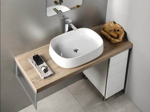 Mosdó, Sapho JUMPER 50x13x40 WH071