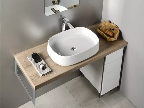 Mosdó, Sapho JUMPER 50x13x40 WH071