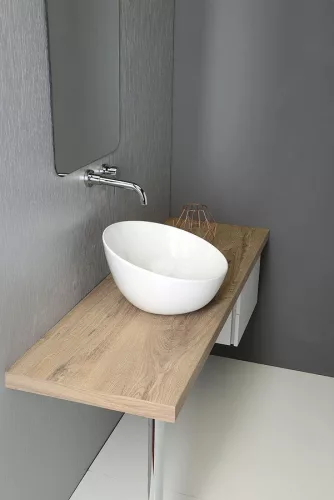 Mosdó, Sapho DOME köríves 44,5x44,5x11,5-26,5 WH031