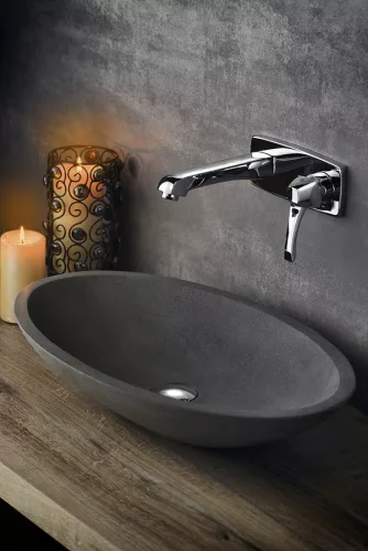 Falba süllyesztett csaptelep, Sapho DREAMART mosdó karos króm DA004