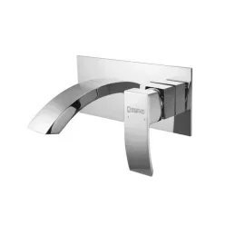   Falba süllyesztett csaptelep, Sapho GINKO mosdó karos króm 1101-07