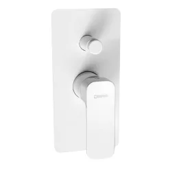   Falba süllyesztett csaptelep, Sapho SPY zuhany 2 irányú matt fehér PY42/14