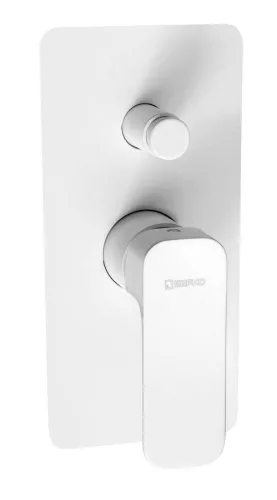 Falba süllyesztett csaptelep, Sapho SPY zuhany 2 irányú matt fehér PY42/14