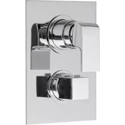   Falba süllyesztett csaptelep, Sapho DIMY zuhany termosztátos 3 irányú króm DM393