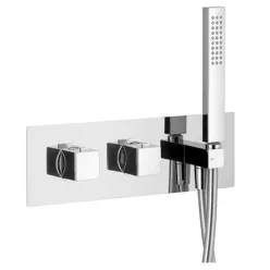   Falba süllyesztett csaptelep, Sapho DIMY zuhany termosztátos 2 irányú króm DM493