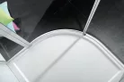 Zuhanykabin, Sapho Polysan ZOOM LINE íves nyíló 90x90 balos ZL2615L