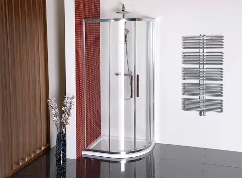 Zuhanykabin, Sapho Polysan LUCIS LINE íves 2 toló 90x80 DL5215