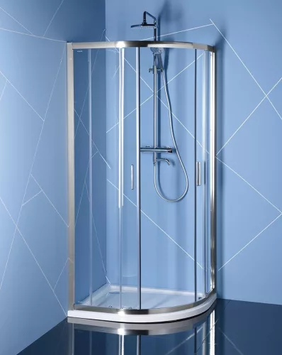 Zuhanykabin, Sapho Polysan EASY LINE íves 2 toló 90x80 EL2815