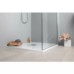 Zuhanytálca, Sapho Polysan FLEXIA 100x90 fehér 72925