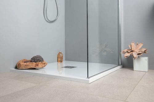 Zuhanytálca, Sapho Polysan FLEXIA 100x90 fehér 72925