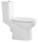 WC, Sapho KAIRO alsó/hátsó kifolyás 36x67 kombi duálgombos PC105