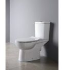 WC, Sapho KAIRO alsó/hátsó kifolyás 36x67 kombi duálgombos PC105