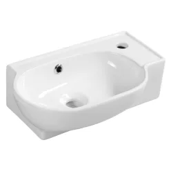 Mosdó, Sapho YUMO 45x14,5x27,5 kerámia jobbos 3045