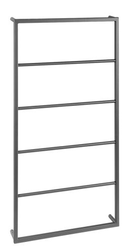 Törölközőtartó, Sapho 600x1154x100 matt fekete SKA502