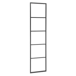 Törölközőtartó, Sapho 420x1700x20 matt fekete SKA551