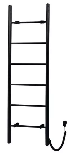 Radiátor, Sapho KARBO törölközőtartó fekete 500x1600 KB905