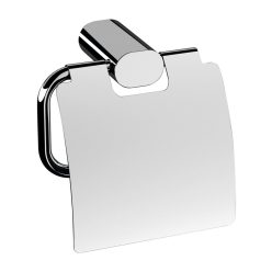 WC papír tartó, Sapho FLORI fedéllel króm RF007