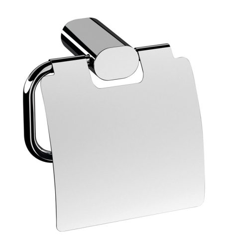 WC papír tartó, Sapho FLORI fedéllel króm RF007