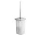 WC-kefe tartó, Sapho GLAMOUR króm tejüveg 573303